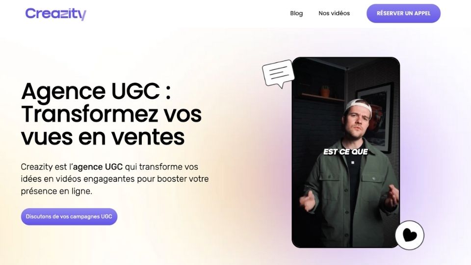 Agence UGC Creazity