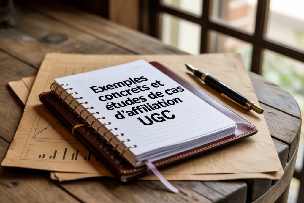 Exemples concrets et études de cas d’affiliation UGC