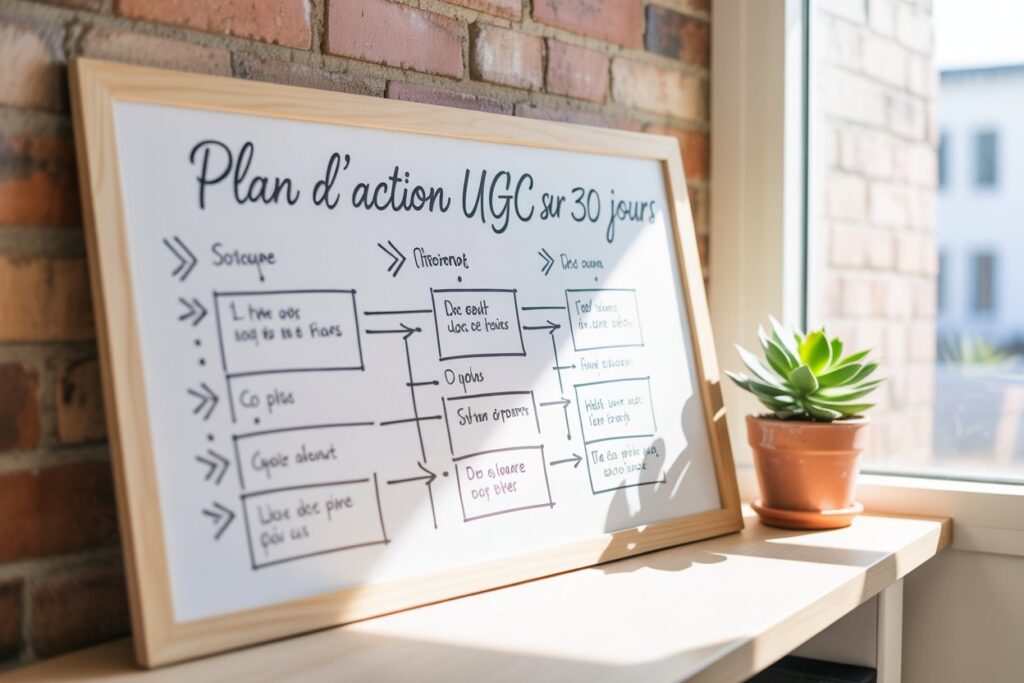 Plan d’action UGC sur 30 jours